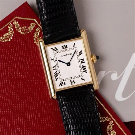 how much is a cartier tank watch